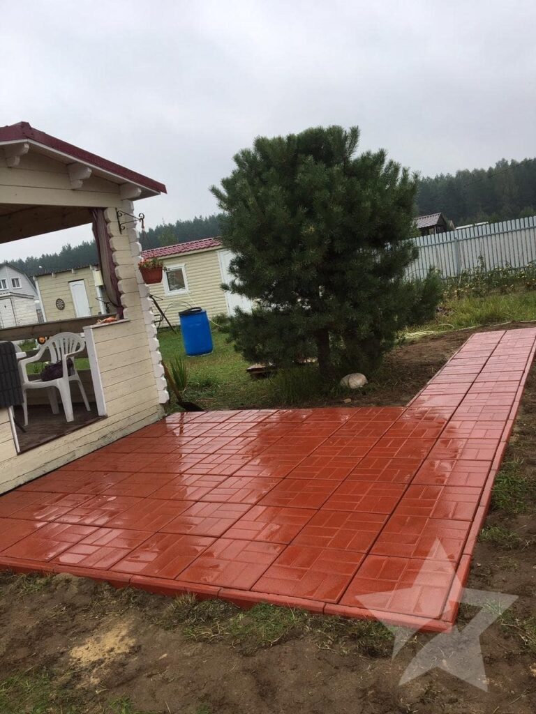 trotuarnaya plitka 8 kirpichey