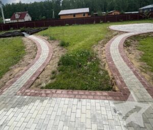 Тротуарная плитка для парковок и подъездных зон