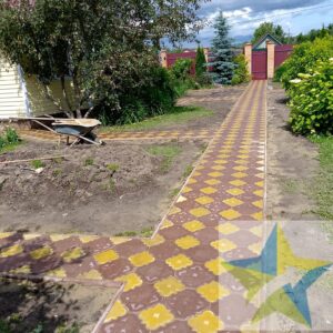 Тротуарная плитка в Киржачском районе: купить и установить под ключ